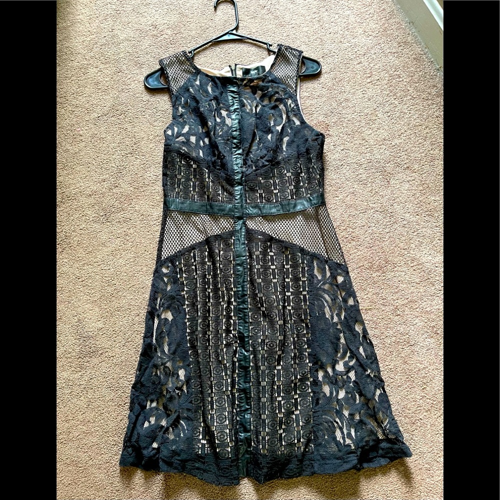 Black and tan lace dress ***5 for $25***